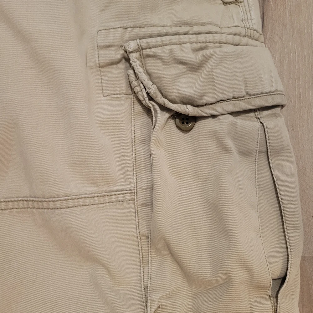 POLO Ralph Lauren Men's Classic Fit Heavy Twill khaki Cargo Shorts 50B Preppy